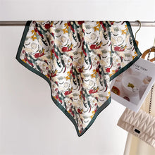 Load image into Gallery viewer, Luxury New Printed Scarves Women's Silk Scarf Spring and Summer Floral Decorations Small Neckties Hairbands Bags Wholesale