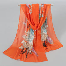 Load image into Gallery viewer, Ethnic New Chiffon Scarf For Women Summer Print Thin Sunscreen Scarves Soft Shawl Foulard Viscose Autumn Female Wrap Shawls