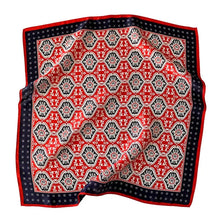 Load image into Gallery viewer, 2025 New 100% Pure Silk Scarf Women Neck Hair Foulard Bandana Square Small Headband Hijab Print Poncho Scarves Pashmina