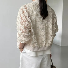 Load image into Gallery viewer, 3d Embroidery Outerwears Korean Loose Ropa Mujer Long Sleeve Jacket Trendy Chaquetas Spring Summer Sun Protection Women Jackets