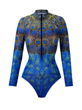 Load image into Gallery viewer, 2026 Swimwear Women Long Sleeved Sun Protection One Piece Swimsuit For Female's Sports Bathers Swimming Bodysuit Beach купальник