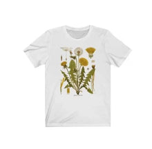 Load image into Gallery viewer, Dandelion Botanical Graphic Tshirt Hiking Shirt Botanical Print Shirt Short Sleeve Cotton Oversized Tee Women Clothing Harajuku