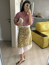 Load image into Gallery viewer, Fashion Snake Pattern Straight Skirt For women High Waist Slim Long Skirt Ins Hot Streetwear Female Skirt Summer New 2025