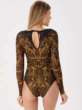 Load image into Gallery viewer, New High Waist Sexy Swimsuit Women Summer Bathing Suit Bikini Set Long Sleeve Swimwear Women Beach Swimming Suit For Female