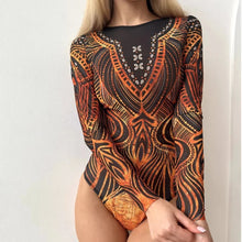 Load image into Gallery viewer, 2026 Swimwear Women Long Sleeved Sun Protection One Piece Swimsuit For Female's Sports Bathers Swimming Bodysuit Beach купальник