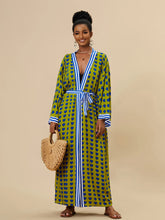 Load image into Gallery viewer, 2026 Women Swimsuit Beach Cover Up dress Sleeve Kaftan Beach Tunic Long Pareos Bikinis Cover ups Summer Robe Plage Beachwear