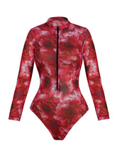 Load image into Gallery viewer, 2026 Swimwear Women Long Sleeved Sun Protection One Piece Swimsuit For Female's Sports Bathers Swimming Bodysuit Beach купальник