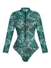 Load image into Gallery viewer, 2026 Swimwear Women Long Sleeved Sun Protection One Piece Swimsuit For Female's Sports Bathers Swimming Bodysuit Beach купальник
