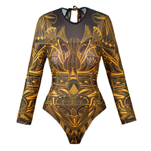 Load image into Gallery viewer, 2026 Swimwear Women Long Sleeved Sun Protection One Piece Swimsuit For Female's Sports Bathers Swimming Bodysuit Beach купальник