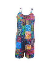 Load image into Gallery viewer, Women's Vibrant Paisley Pattern Sleeveless Jumpsuit for Spring/Summer Casual Wear