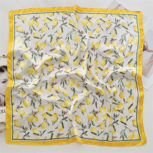 Load image into Gallery viewer, Luxury New Printed Scarves Women's Silk Scarf Spring and Summer Floral Decorations Small Neckties Hairbands Bags Wholesale