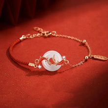 Load image into Gallery viewer, 2025 New Handmade Red Lucky Knot Bracelet for Women Adjustable Thread Rope Bangle Best Friend Couple Bracelet Friendship Jewelry