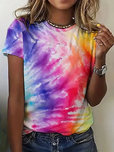 Load image into Gallery viewer, Print Tees Casual Street Tops Camisetas Woman Clothing Summer 2025 Short Sleeve Women&#39;s T-Shirt Ropa De Mujer Ofertas Chic Cheap