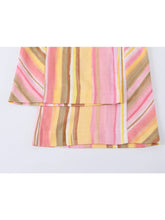 Load image into Gallery viewer, New Women Pant Sweet Striped Straight Colorful Multicolor Wide Leg Long Pants Casual Fashion Streetwear Ladies Outfit