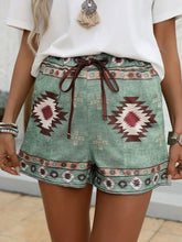 Load image into Gallery viewer, Women's Western Ethnic Resort Style Retro Casual Summer Geometric Pattern Printed Shorts