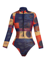 Load image into Gallery viewer, 2026 Swimwear Women Long Sleeved Sun Protection One Piece Swimsuit For Female's Sports Bathers Swimming Bodysuit Beach купальник