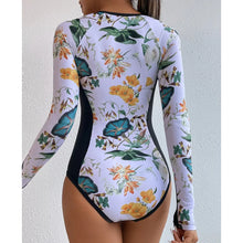 Load image into Gallery viewer, New One-Piece Swimsuit Closed Long Sleeve Swimwear For Sports Surfing Bodysuit Women Swimming Bathing Suit Beachwear Pool Bather
