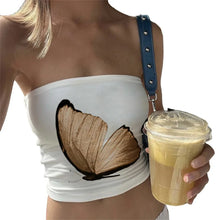 Load image into Gallery viewer, Summer Tube Tops For Women Floral Print Off Shoulder Strapless Bandeau 2000s Aesthetic y2k Clothes