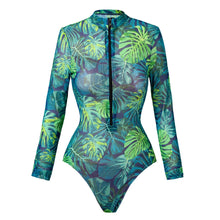 Load image into Gallery viewer, 2026 Swimwear Women Long Sleeved Sun Protection One Piece Swimsuit For Female's Sports Bathers Swimming Bodysuit Beach купальник