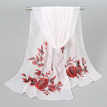 Load image into Gallery viewer, Ethnic New Chiffon Scarf For Women Summer Print Thin Sunscreen Scarves Soft Shawl Foulard Viscose Autumn Female Wrap Shawls