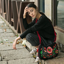 Load image into Gallery viewer, Clearance Single Shoulder Oblique Span Ethnic Minority Characteristics Canvas Embroidery Bag