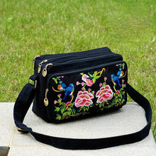 Load image into Gallery viewer, New Ethnic Style Embroidery Bag Retro Canvas Casual Women&#39;s Bag Small Bag Crossbody Bag