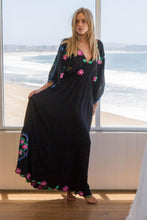 Load image into Gallery viewer, Bohemian embroidered split fashion dress