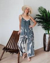 Load image into Gallery viewer, Casual Tie-dye Holiday Jumpsuit Spaghetti-Strap Romper
