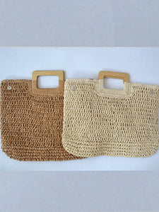 Crochet Bag Female Summer Straw Bag Handbag Beach Bag