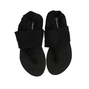 Bohemian Wrapped Flip-Flops Women Slippers Flat-bottomed Fashion Wear Non-slip Beach Shoes