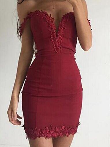 V-neck Slim Strp Dress Woman Sexy evening party BOHO