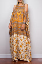 Load image into Gallery viewer, Bohemian Off-the-shoulder Style Robes Sling Ethnic Long Dress