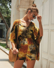 Load image into Gallery viewer, Summer Bohemian Print Vacation Women&#39;s Jumpsuit