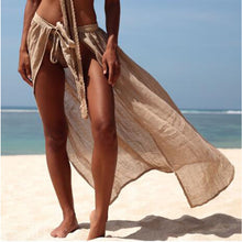 Load image into Gallery viewer, Leisure beach sun-protective clothing sexy beach seaside holiday strap skirt