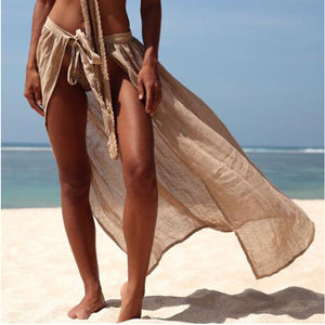 Leisure beach sun-protective clothing sexy beach seaside holiday strap skirt