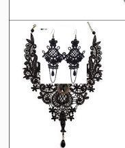 Jewelry Lace Lady Necklace Jewelry Original Black Clavicle Chain