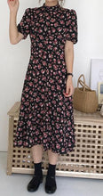 Load image into Gallery viewer, New Floral Print Short Sleeve Casual Dress