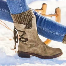 Load image into Gallery viewer, Clearance Boots New Women&#39;s Boots Autumn and Winter Snow Boots Wool Martin Boots No Use Casual Women&#39;s Shoes