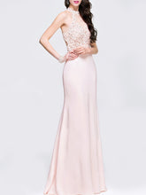 Load image into Gallery viewer, Halter Lace Evening Dress