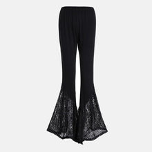 Load image into Gallery viewer, Women&#39;s Knitting Lace Flare Pants