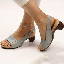 Load image into Gallery viewer, New Autumn Fishmouth Toe Beach Women&#39;s Sandals Large Size Women&#39;s Shoes