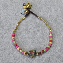 Load image into Gallery viewer, New Tibetan ethnic jewelry hand-woven Nepal Pearl retro bracelet