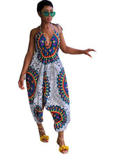 Load image into Gallery viewer, Sexy Totem Print Wide Leg Jumpsuit