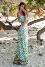 Load image into Gallery viewer, Bohemian Beach Vacation Casual Two-piece Skirt