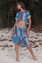 Load image into Gallery viewer, Bohemian Irregular Beach Casual Suit Two-piece Skirt