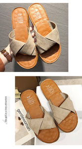 INS Beach Flat Shoes Sandals and Slippers