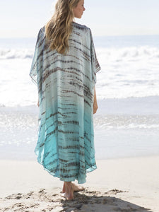 Beach Robes Seaside Vacation Blouse Cover Up Maxi Dress