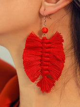 Load image into Gallery viewer, Bohemian Style Tassel Alloy Earrings