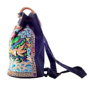 Ethnic embroidery shoulder bag -3