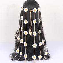 Load image into Gallery viewer, Headdress garland daisy flower headband